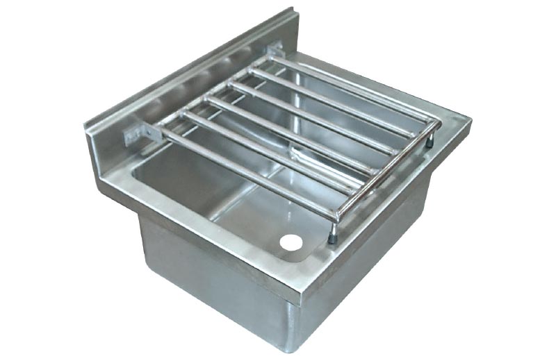 Stainless Steel Floor Trough